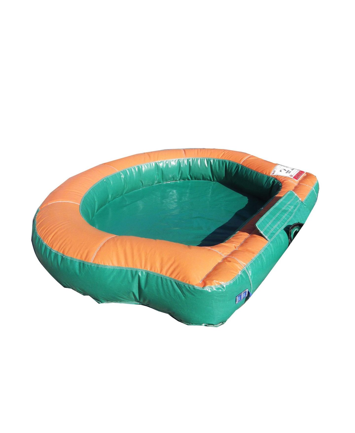 Детская игрушка HERO Kiddo Pool Attachment for Single Lane Combo Slide, Heavy-Duty Vinyl, Supports Up to 2 Users, Ages 3+, цвет: Оранжевый — фото 3