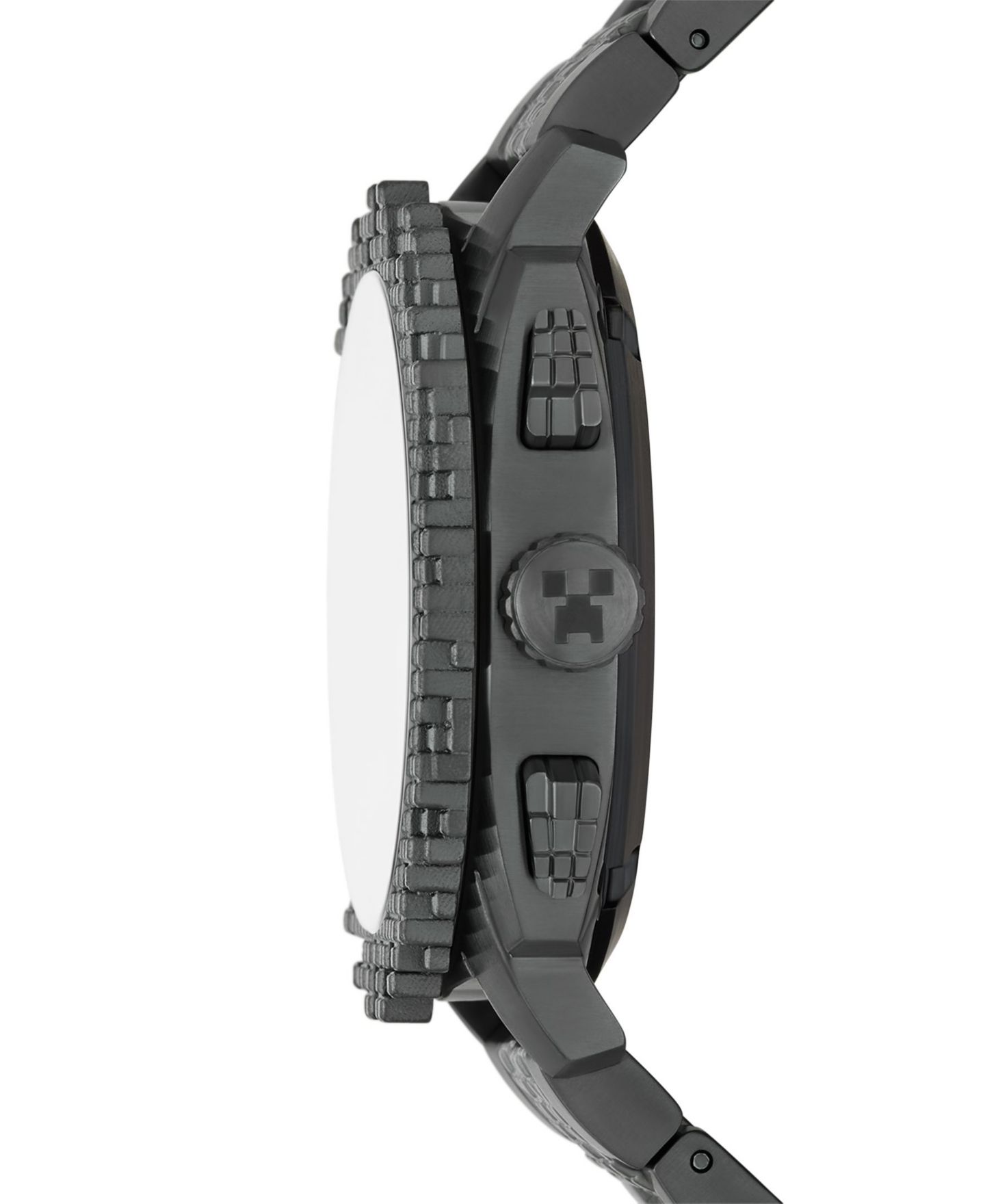 Женские часы Fossil Quartz Minecraft The Nether Chronograph Stainless Steel Watch 44mm — фото 3