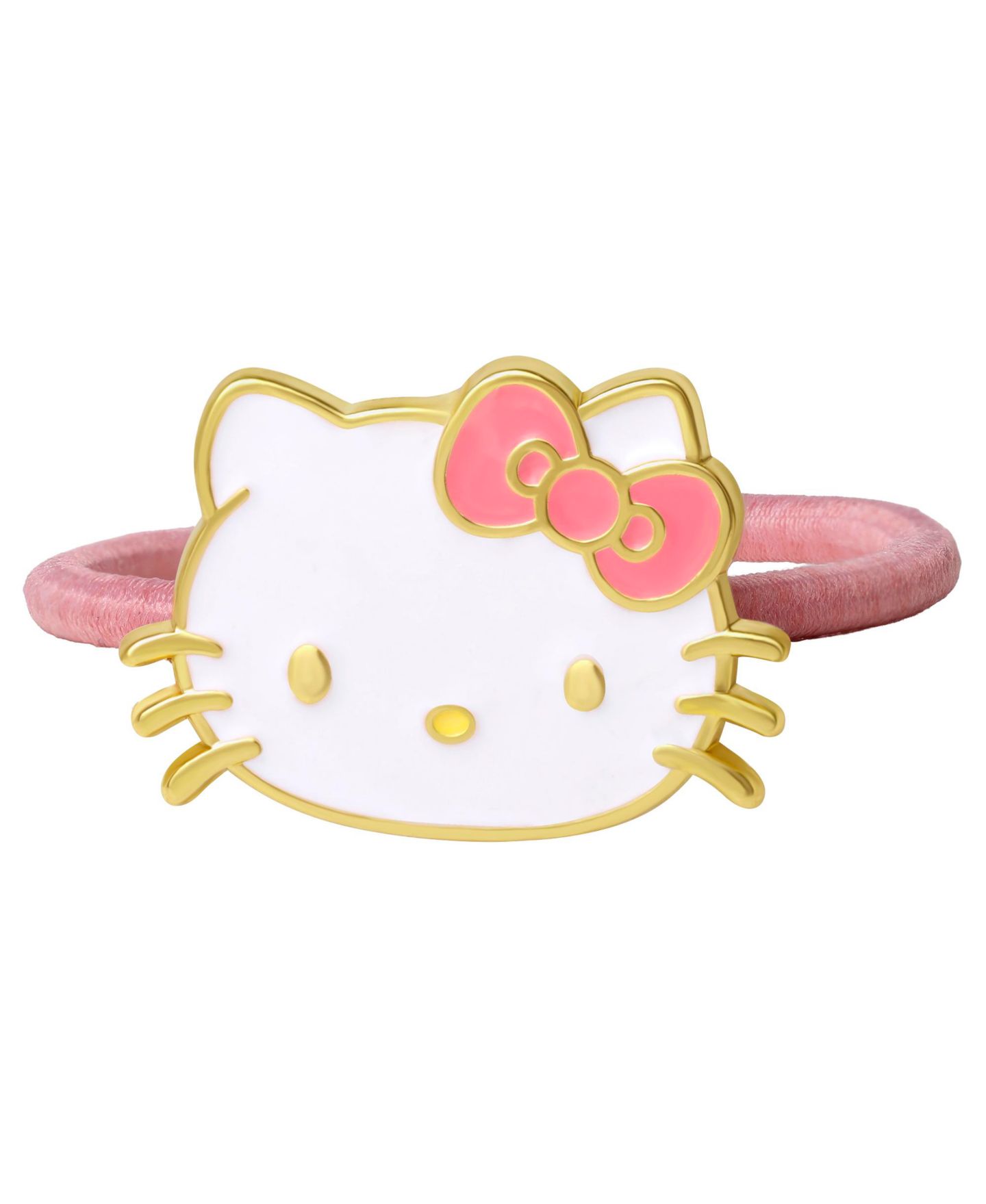 Аксессуары для волос Hello Kitty Metal Pendant Hair Ties, 15-Piece Set для девочек, цвет: Розовый — фото 3
