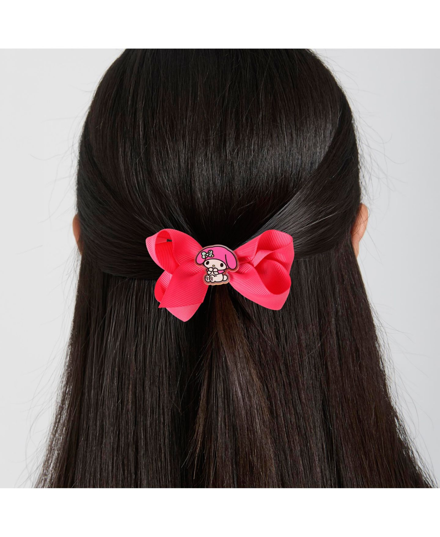 Аксессуары для волос Hello Kitty and Friends Officially Licensed Alligator Clip Hair Bow Clips, 10-Piece Set для девочек, цвет: Фиолетовый — фото 6