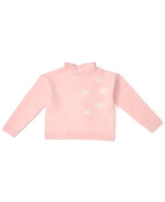 Girls' 7-16 Star-Print Long-Sleeve Hoodie