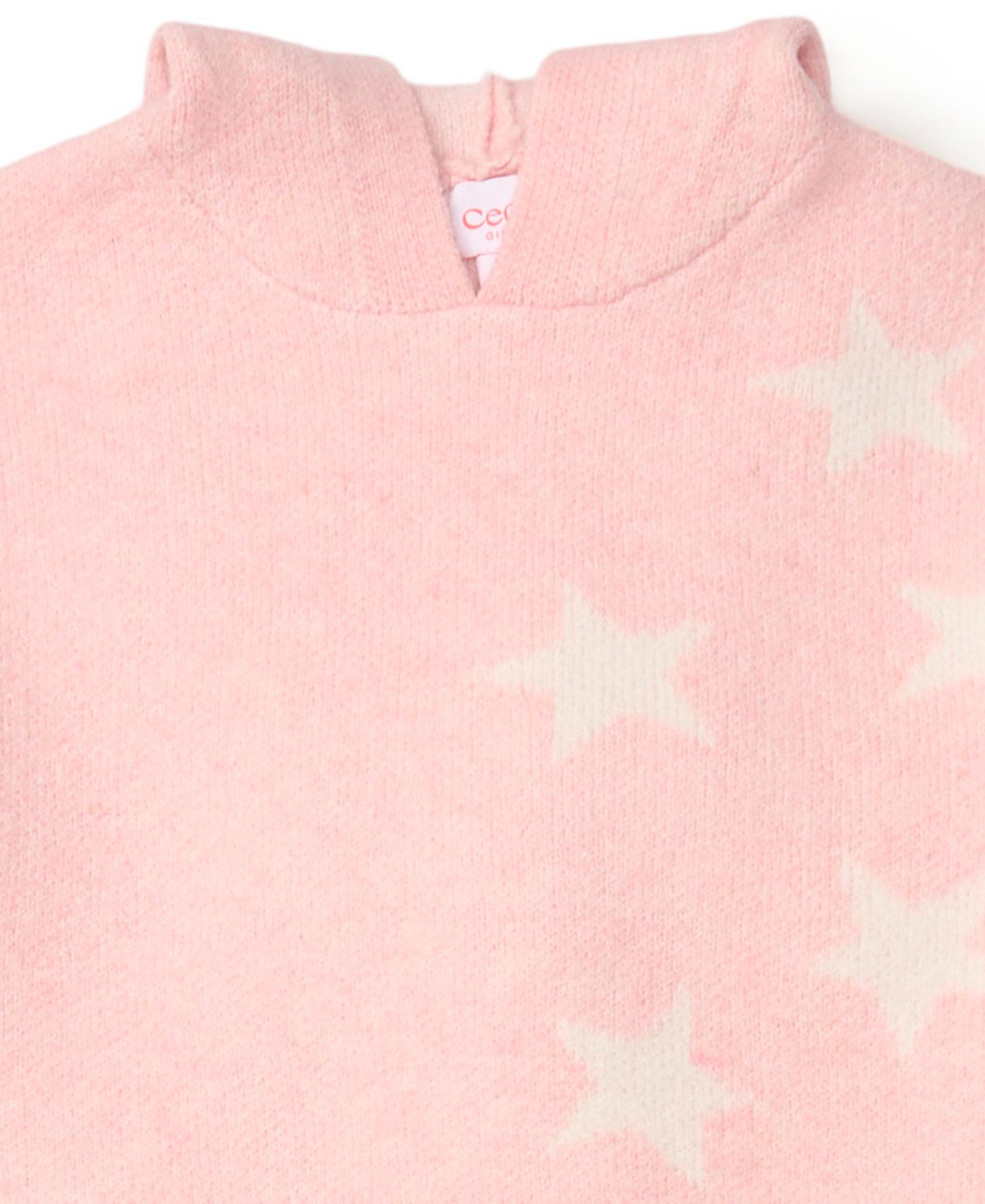 Худи CeCe Star-Print Long-Sleeve для девочек, цвет: Светлый розовый — фото 7