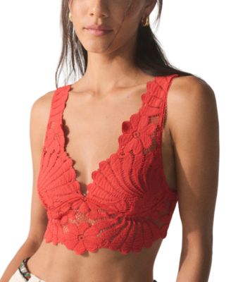 Women's Petal Party Plunge Bralette