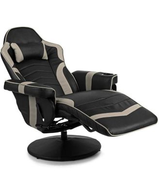 Ergonomic High Back Massage Gaming Chair with Pillow