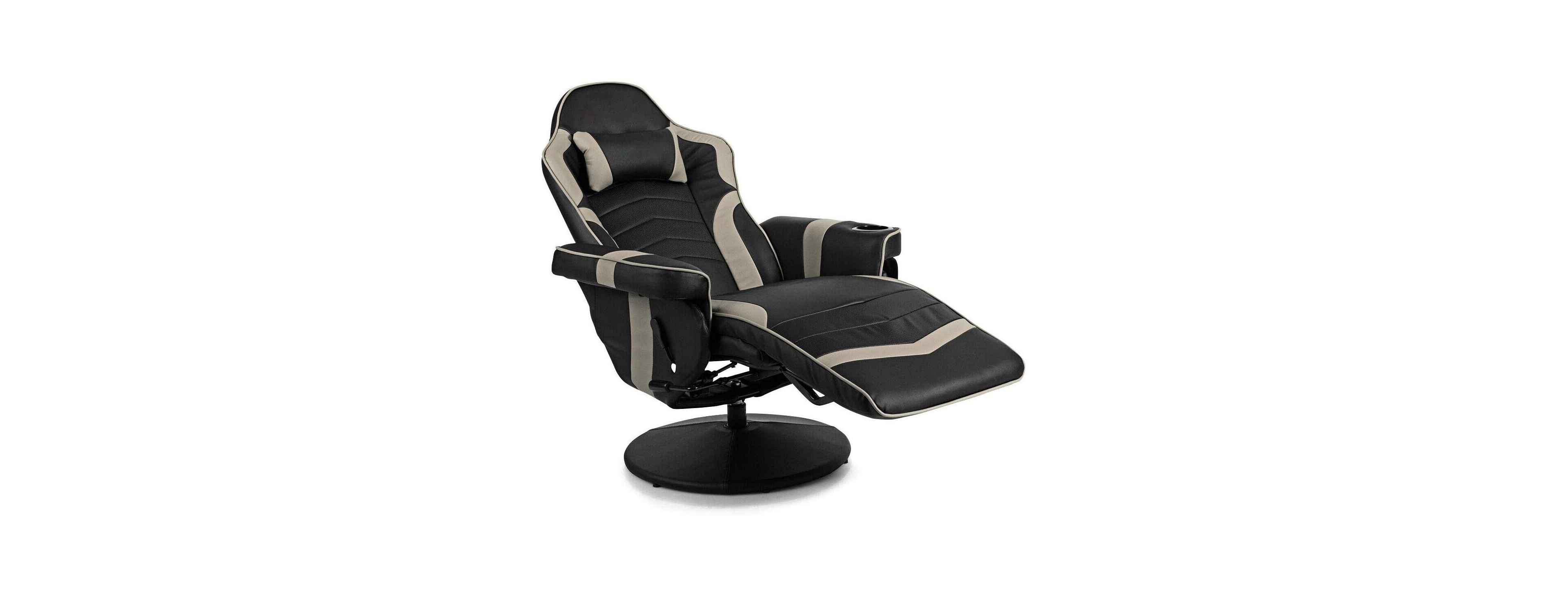 Mecale Ergonomic High Back Massage Gaming Chair with Pillow