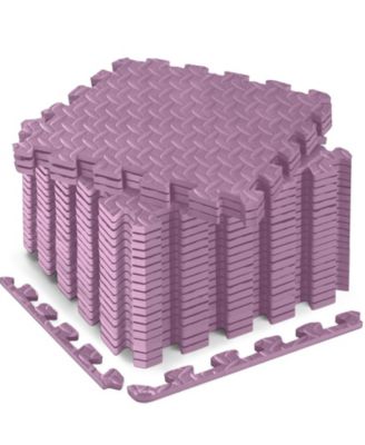 18 Pack Interlocking Eva Foam Floor Tiles Exercise Gym Mat Set