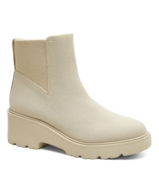 Women's Everly Round-Toe Chunky-Platform Slip-On Boots