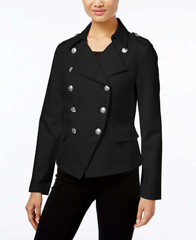 INC International Concepts Military Jacket, Only at Macy's - Coats ...
