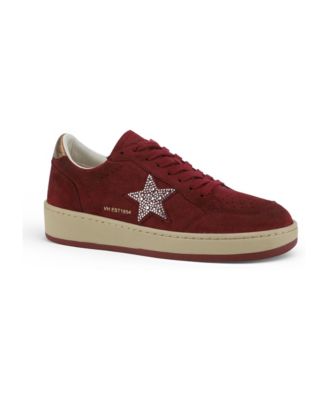 Eleanor Round-Toe Star Sneakers