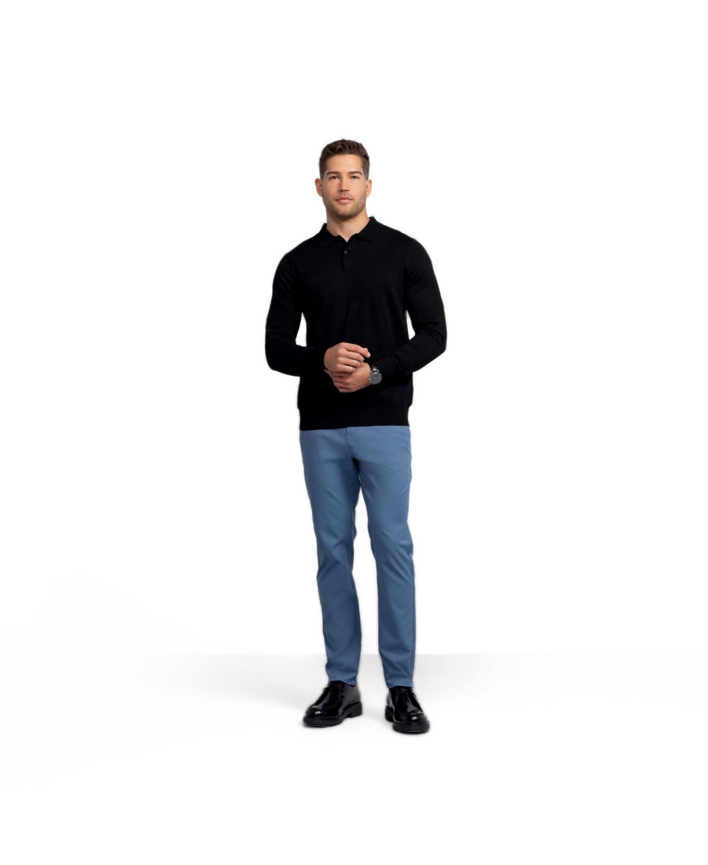 Мужские брюки Jack Archer Jetsetter Slim-Fit Tapered Casual, цвет: Морской — фото 2