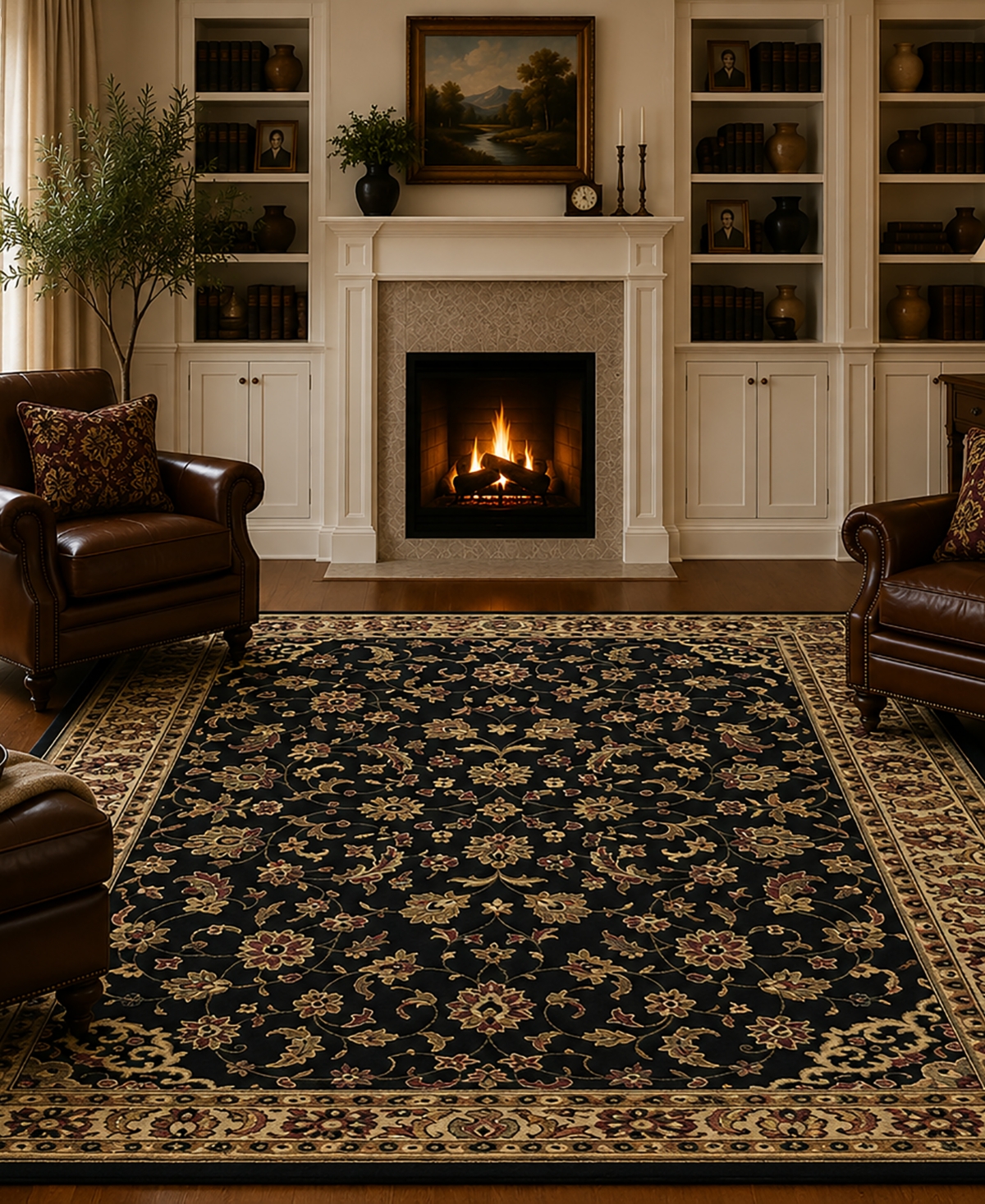 Closeout! Km Home Umbria 953 5'5" x 7'7" Area Rug