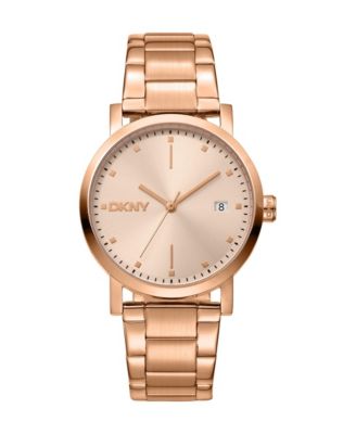 Women's Quartz Urban Rose-Tone Stainless Steel Bracelet Watch, 34 mm