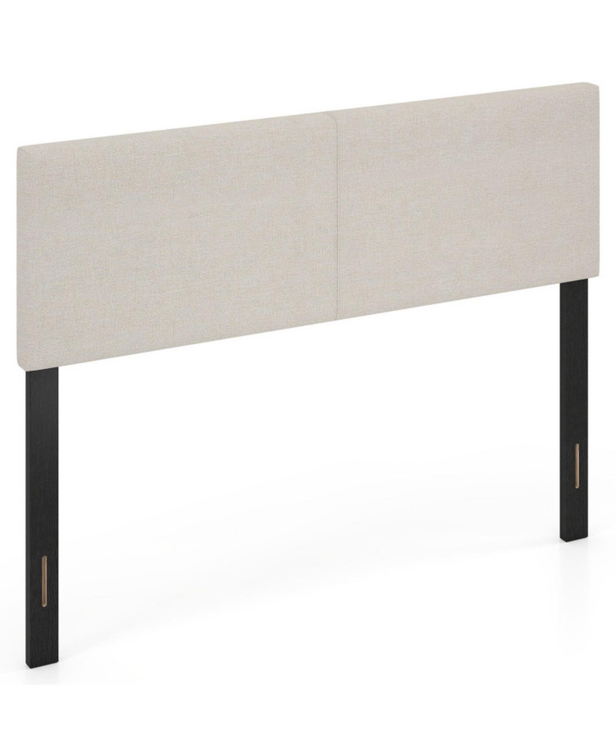 Gouun Vertical Quilted Linen Headboard for Full and Queen Beds