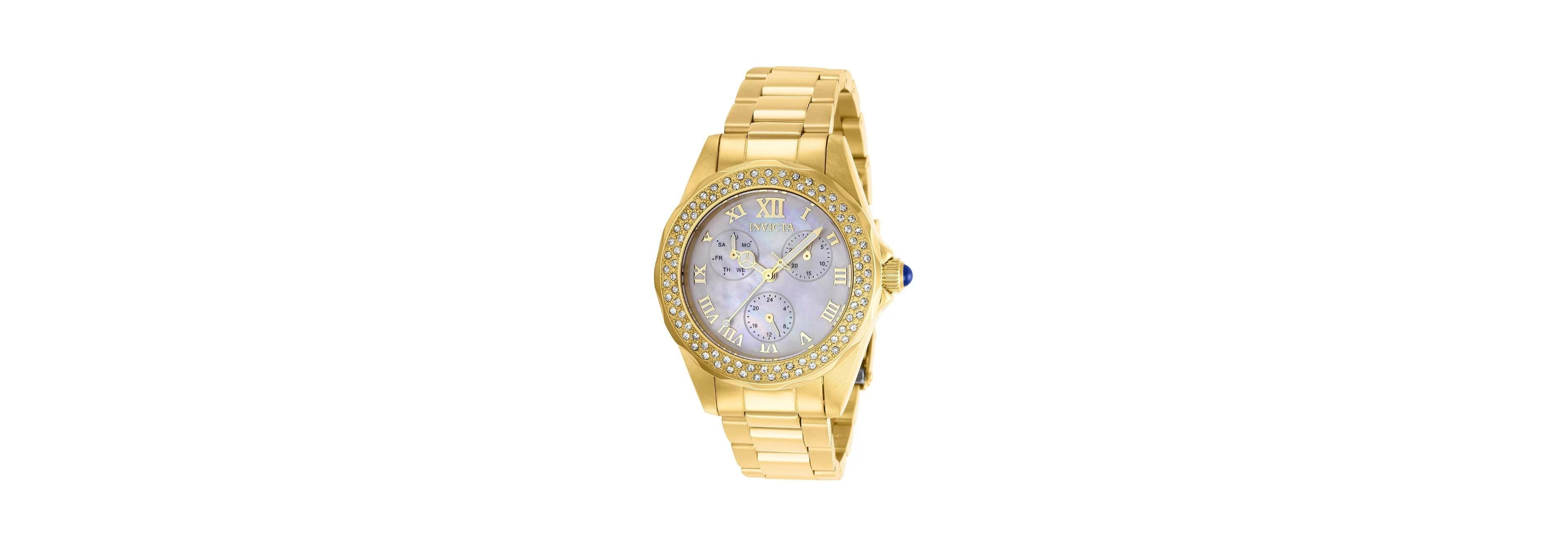 Invicta Women's 28438 Angel Quartz 3 Hand Dial Watch