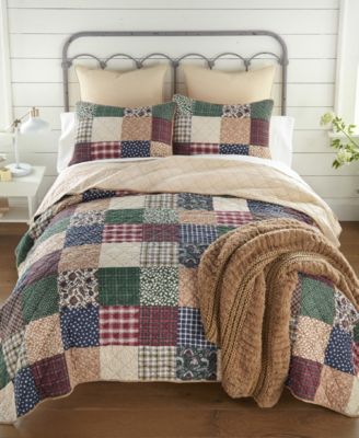Rustic Paisley 3-Piece Quilt Set, King