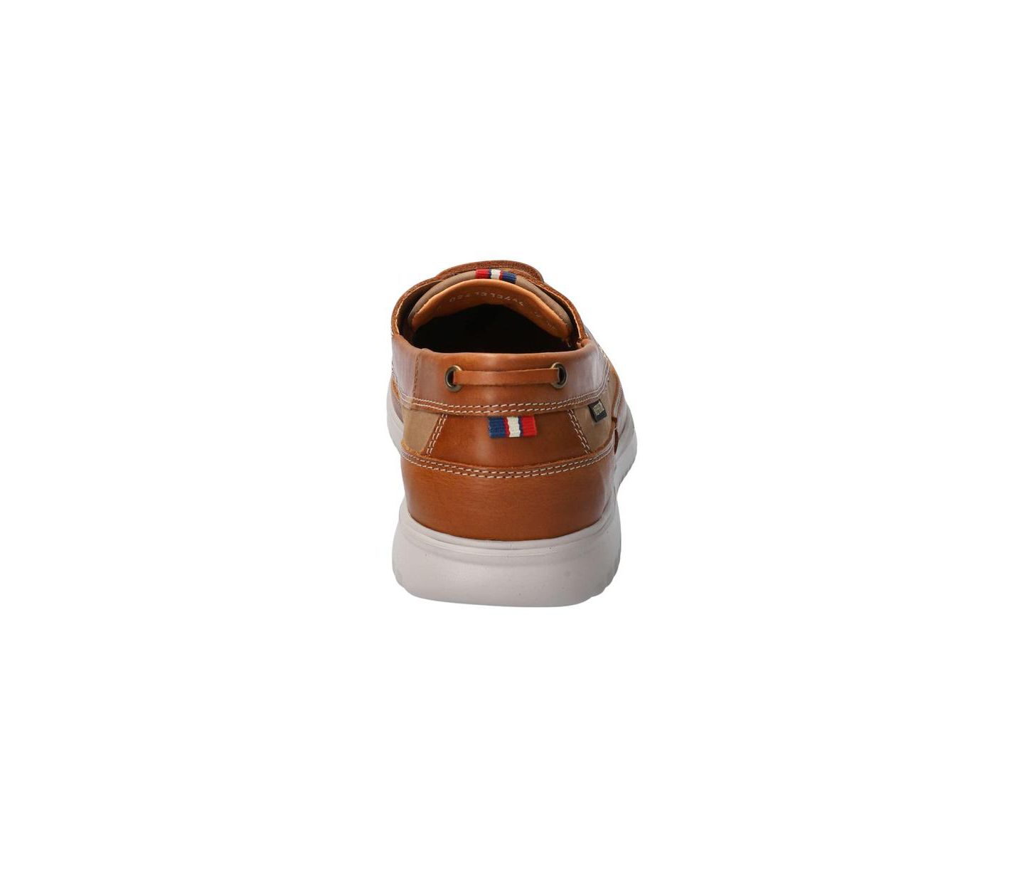 Мужские туфли Mephisto Trevis Full-Grain Leather Round-Toe Boat, цвет: Серо-коричневый, вариант 1 — фото 3