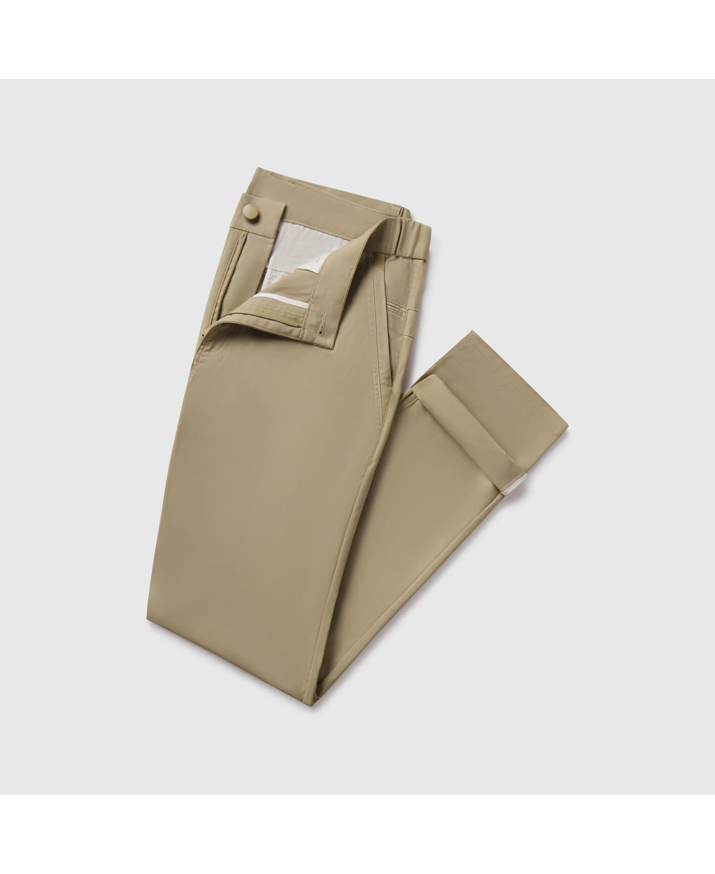 Мужские брюки Jack Archer Jetsetter Flat-Front Straight-Fit Casual, цвет: Хаки — фото 7