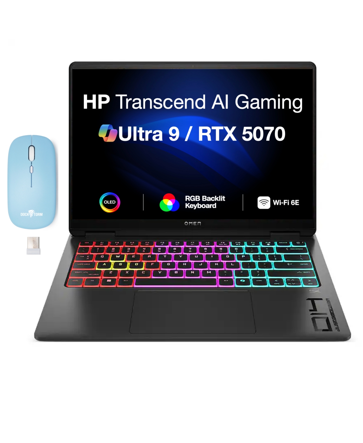 Hp Omen Transcend 14.0" Gaming Oled Laptop - Shadow black