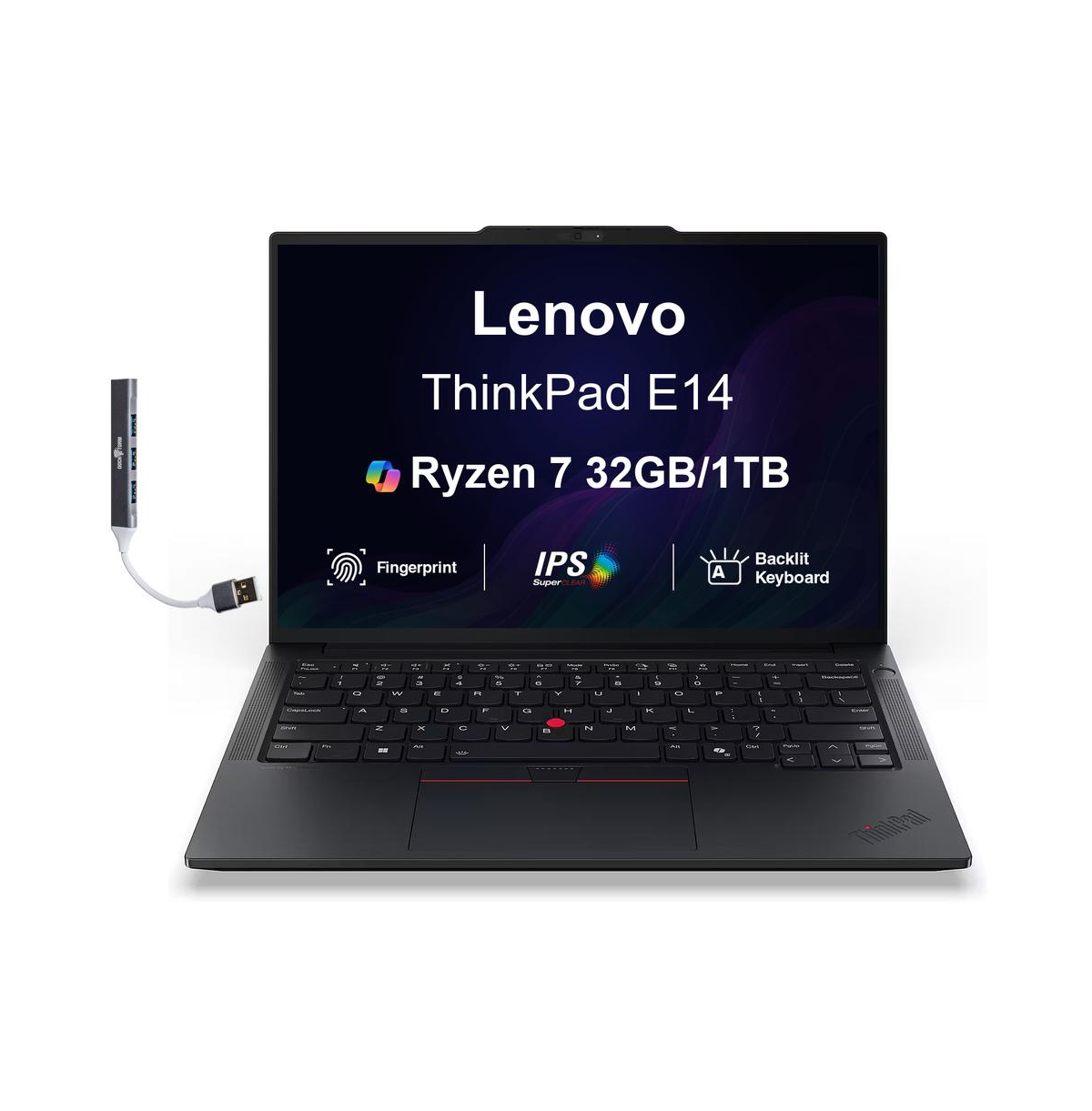 Lenovo ThinkPad E14 Gen 7 14" Laptop - Eclipse black