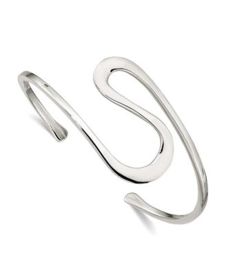 Sterling Silver Adjustable Bangle Bracelet