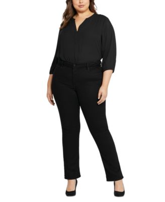 Plus Size Marilyn Straight Jeans