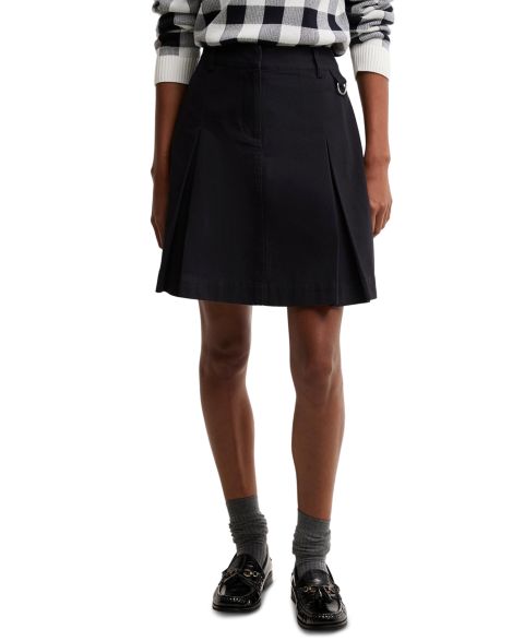 Женская юбка Barbour Aylesby Mini Pleated A-Line, цвет: Тёмный тёмно-синий