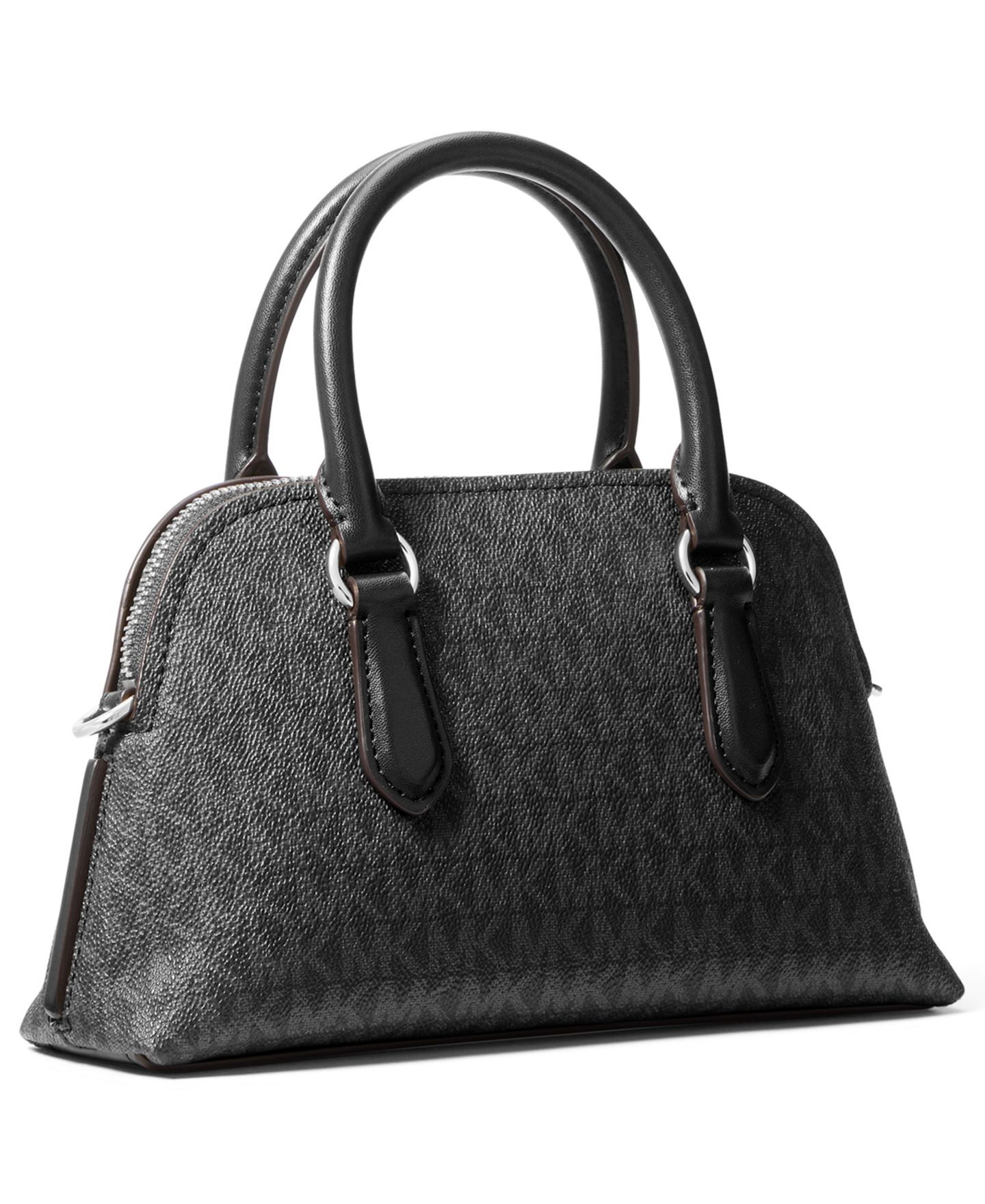 Женская сумка Michael Kors Shaye Small Dome Crossbody, цвет: Чёрный — фото 2