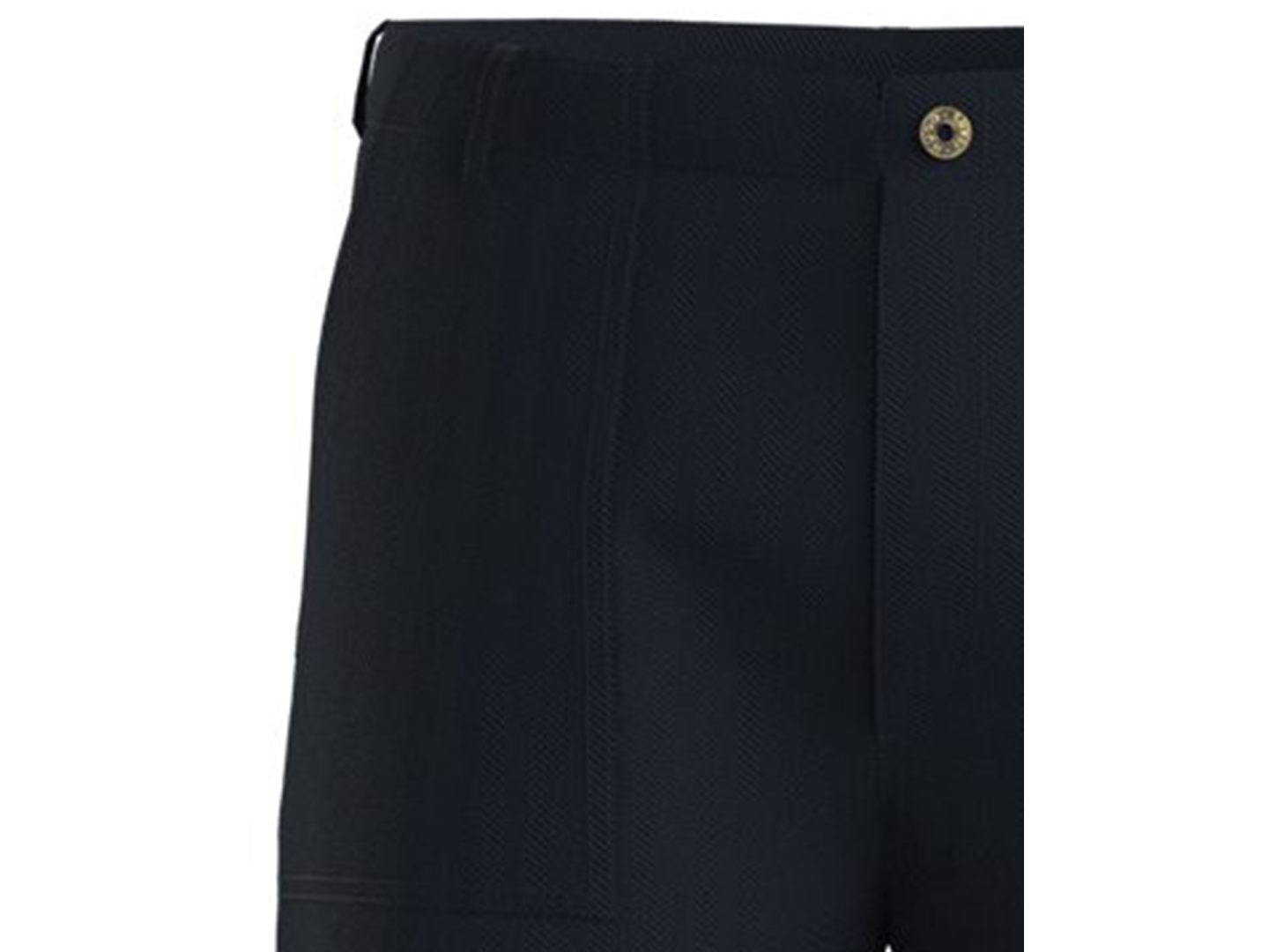 Мужские брюки Hugo Boss Herringbone Cargo Regular-Fit, цвет: Тёмный синий — фото 3