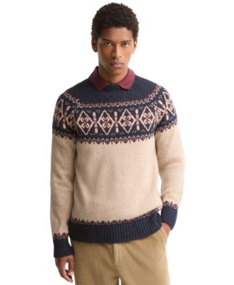 Men's Tisbury Fair Isle Wool-Blend Crewneck Sweater