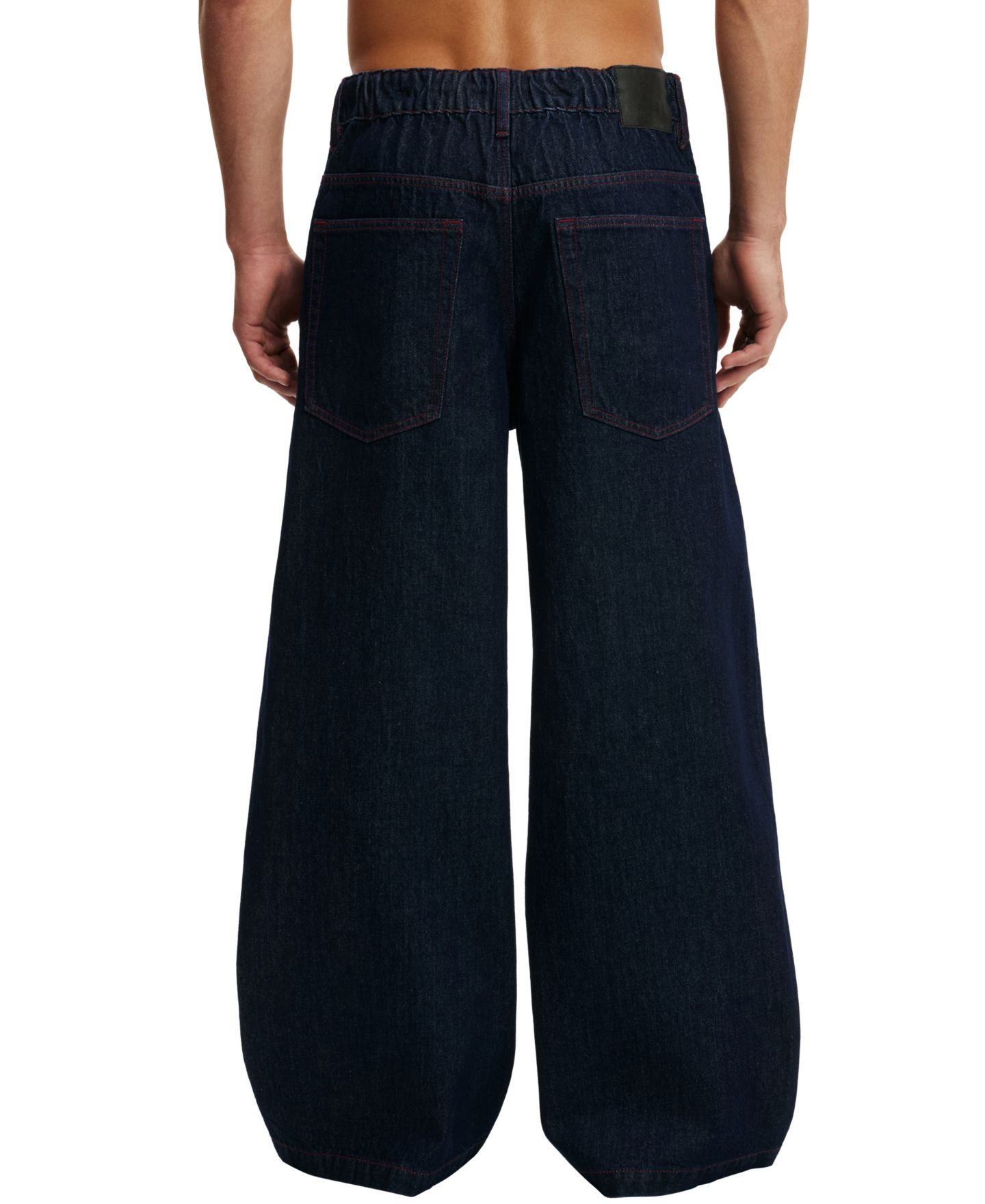 Мужские джинсы COTTON ON Y2K Super Baggy Wide-Leg, цвет: Синий — фото 7