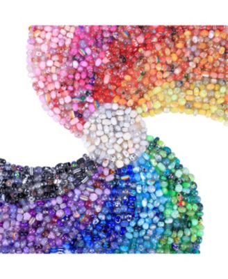 Large Hole Craft Beads Assorted Styles For Diy Jewelry Making Supplies