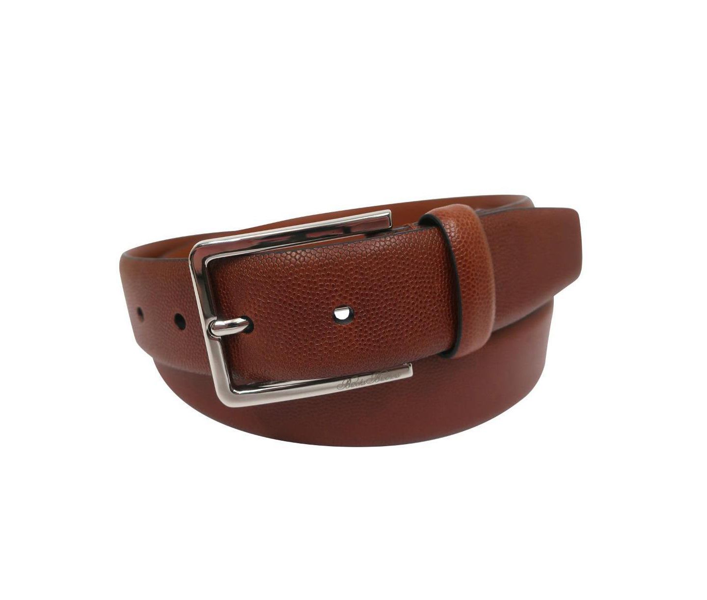 Мужской топ Brooks Brothers из кожи с тиснением, Made in Italy, цвет: Коньячный — фото 2