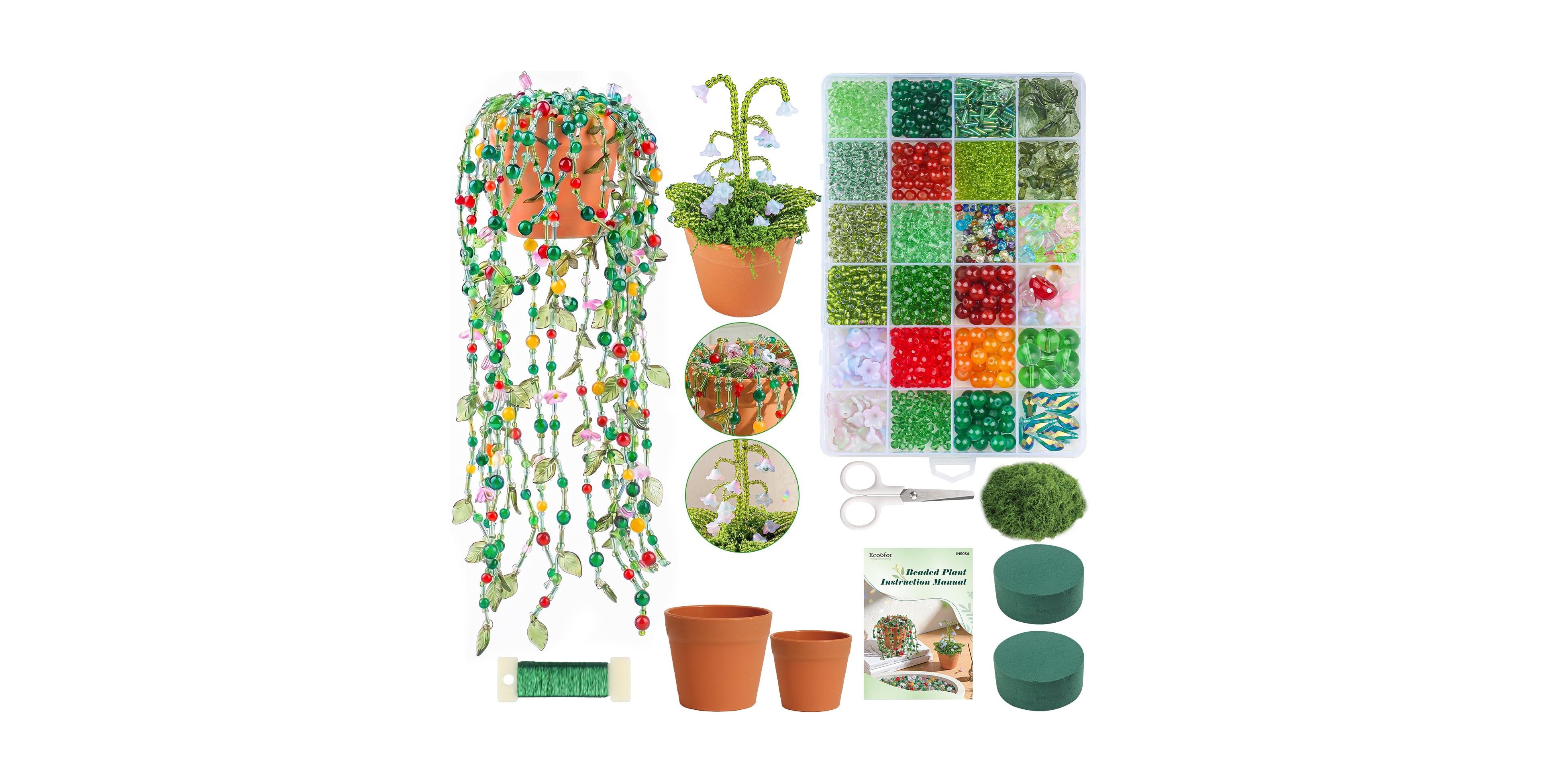 Aeelike 17 Style Glass Crystal Diy Handmade Craft Flower Making Kit With Video Tutorial Gift For Enthusiasts