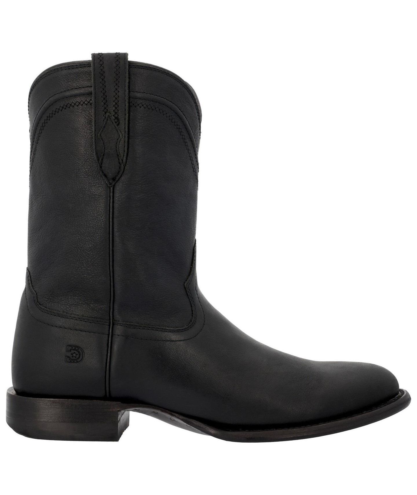 Мужские ботинки Durango Santa Fe Pull-On Round-Toe Western, цвет: Призрачный чёрный — фото 4