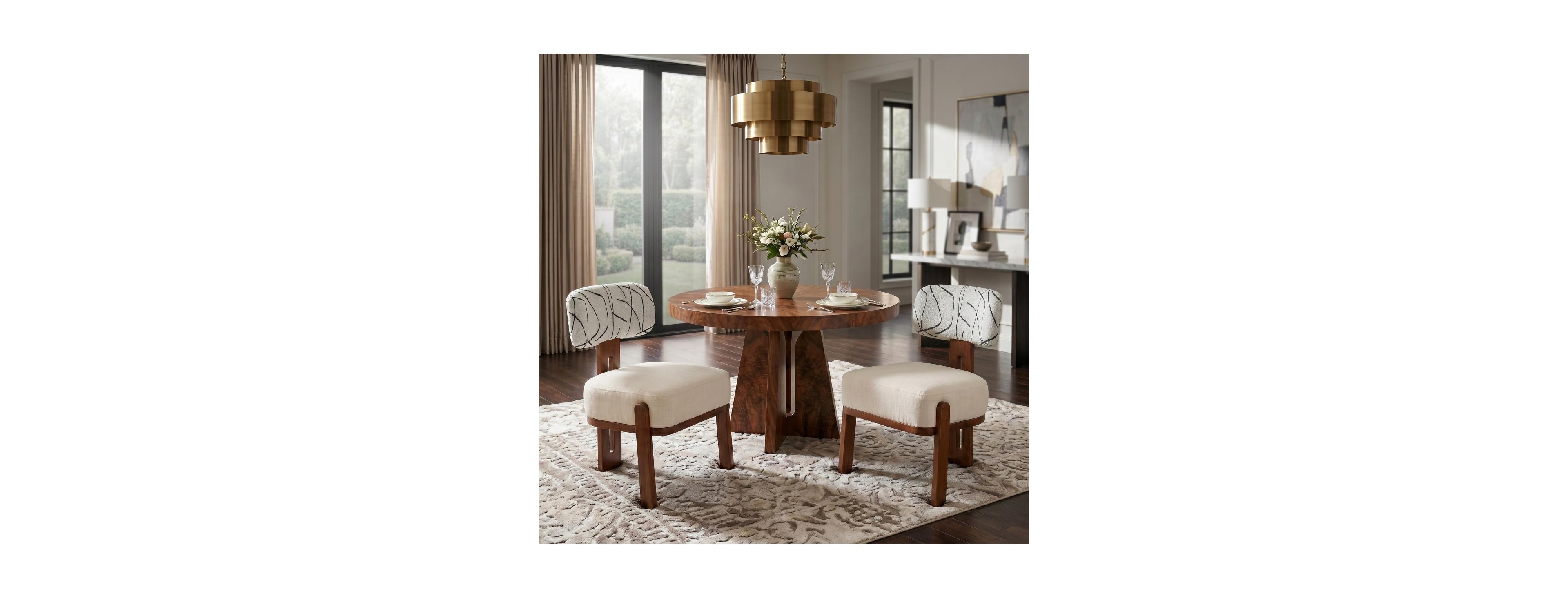 Streamdale Furniture 2 Pieces Modern Accent Chairs, Upholstered Lounge Chairs