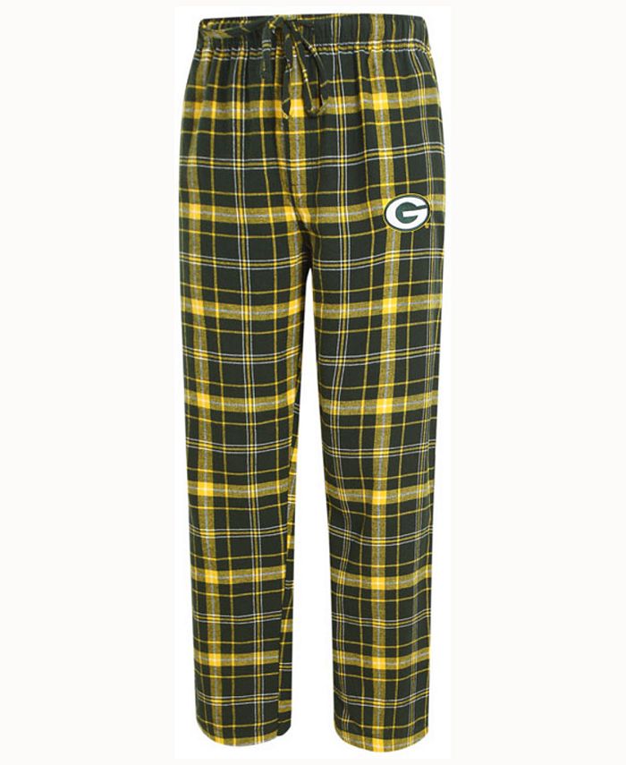 Concepts Sport Men's Green Bay Packers Ultimate Flannel Pants