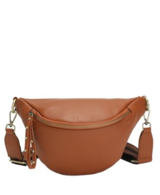Women's Kira Pebbled Leather Cell Phone Bag Mini Crossbody Purse with Multi Compartments