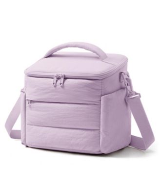 10L Lunch Box Women Cute Quilted Bag Sloped-lid Camping Outdoor