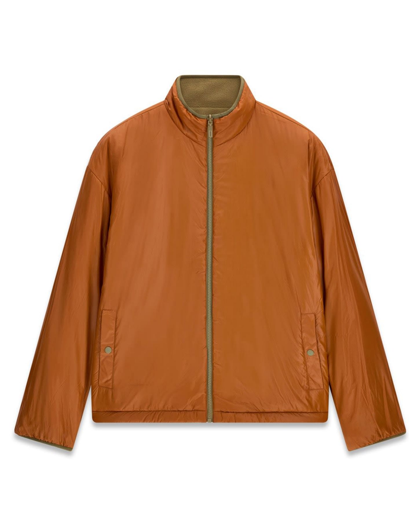Мужская куртка GUESS Nirmal Reversible Fleece Athletic-Fit, цвет: Earthenware 1 — фото 6