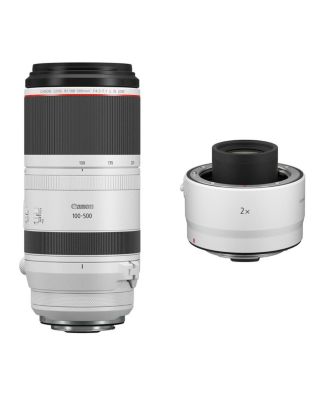 RF 100-500mm f/4.5-7.1 L IS USM Telephoto Zoom Lens With 2x Extender for Canon EOS R System