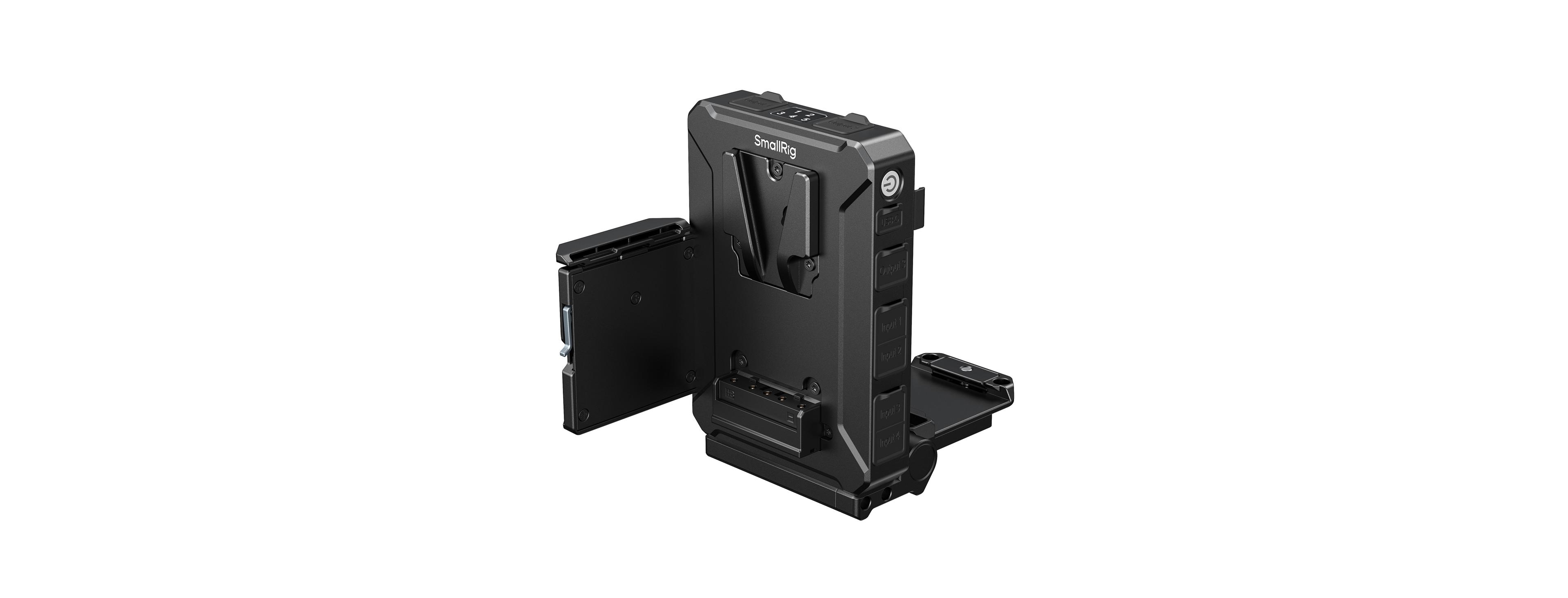 SmallRig 5899 V-Mount Hot-Swap Battery Plate with Arca-Swiss Standard Clamp