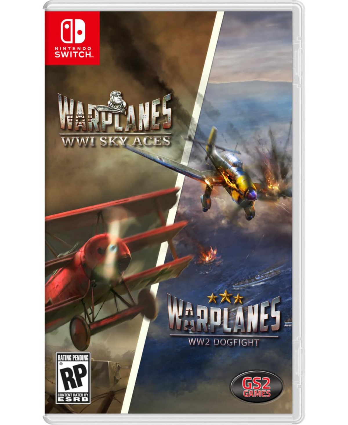 Warplanes Wwi Sky Aces + WW2 Dogfight Double Pack Nintendo Switch