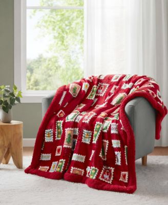 Cozy Plush To Sherpa Throw, 50" x 60"