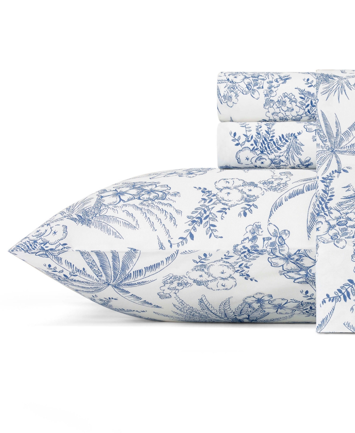 Tommy Bahama Pen and Ink Palm 4-Pc. Sheet Set