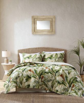 Palmiers 3-Pc. Duvet Cover Set, Full/Queen