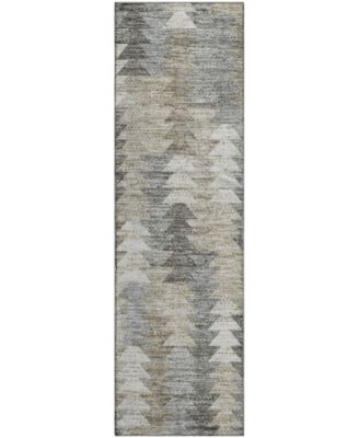 Trevi Washable TV20 2'3"x7'6" Runner Area Rug