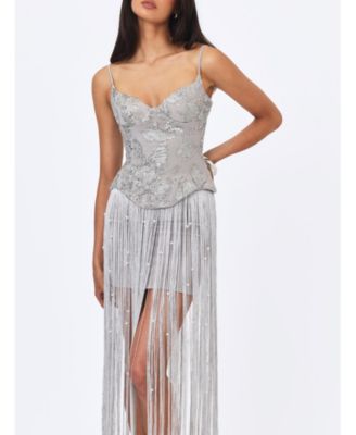 glitter dress silver Women's Embellished & Sequin Dresses instagram