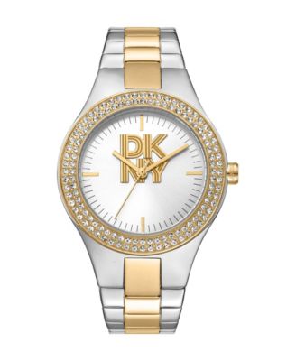 Women's Quartz Two-Tone Stainless Steel Bracelet Watch, 38mm