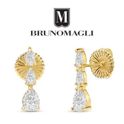 Women's Gold-Tone Crystal Drop Earrings