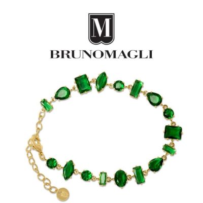 Renata Gold Bracelet, Smeraldo